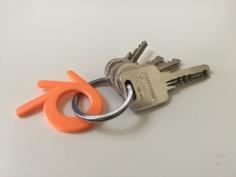 Blender Keychain 3D Printer Model