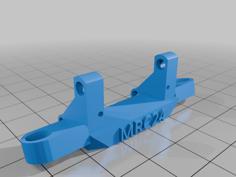 MRC24 Front Axle With 20° Caster 3D Printer Model