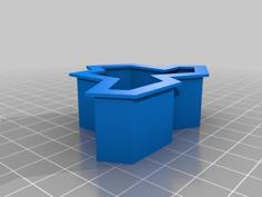 Hat Tile Cookie Cutter 3D Printer Model