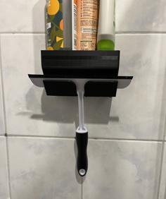 Holder Shampoo Shower Squeegee 3D Printer Model