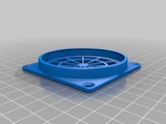 7070 Fan Filter Mount Addon 3D Printer Model