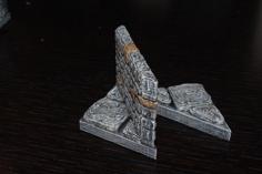 OpenForge Stone Dungeon Diagonal Walls 3D Printer Model