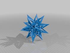 ESCHER STAR ICOSAHEDRAL POLYKNOT 1 3D Printer Model