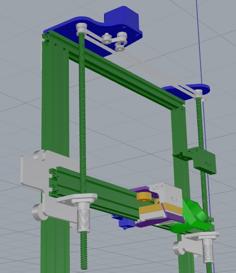 Tevo Dual Z Upgrade 3D Printer Model