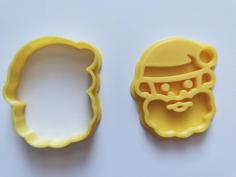 Cookie Cutter – Santa Claus 3D Printer Model