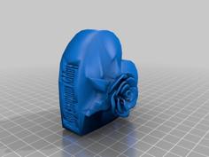 Mothers Day Flower On A Stand 3D Printer Model