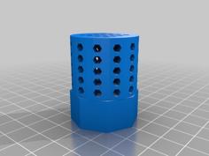 1/2″ F-NPT Filter 3D Printer Model