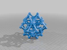 STEWART RADIAL TRUNCATED CUBE 1 3D Printer Model