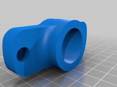 Spool Holder For Anet A8 3d Printer Using 3d Printed Part And PVC Pipe 0.75 Inch 3D Printer Model