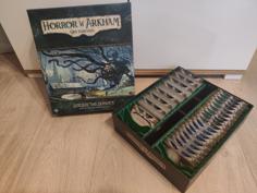 Arkham Horror LCG Revised Big Box Insert 3D Printer Model