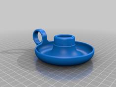 Candle Holder V.2 3D Printer Model