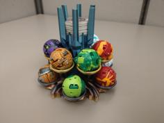 Bakugan Storage Tower (Battle Planet) 3D Printer Model