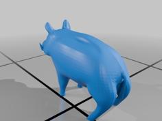 Pig 3D Printer Model