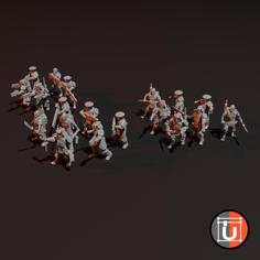 Eternal Dynasty Armies For Grimdark Future: Firefight 3D Printer Model