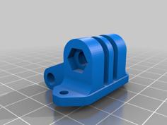 GoPro Holder For JeNo Frame (Cine Version) 3D Printer Model