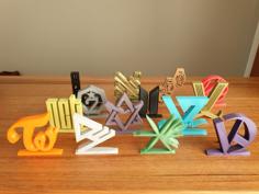 KPop Ornaments 3D Printer Model