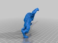 Werewolf Lord V1 Sharpened 3D Printer Model