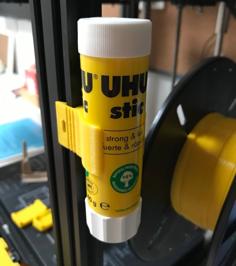 Glue Stick Holder 3D Printer Model