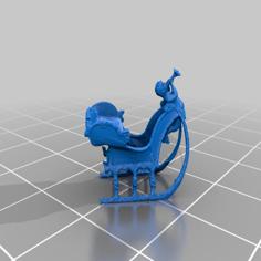 Old Timey Cupid Sled 3D Printer Model