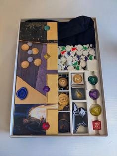 Merchants Of Magick Insert With Expansions (Frankenbox) 3D Printer Model