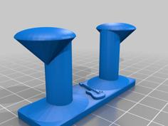 Guitar Lead Holder 3D Printer Model