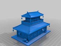 Traditional Chinese House 3D Printer Model