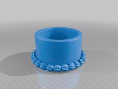 Strawberry Cake Storage Box 3D Printer Model