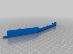 KYOSHO RB7 Side Rails For Lcg Batteries 3D Printer Model