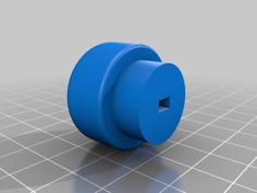 Toyota Car Radio Knob 3D Printer Model