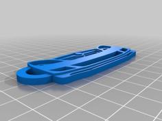 Škoda Fabia 2 Monte Carlo Key Chain 3D Printer Model