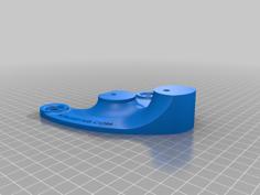 Mx6 JSpec Mounting Brackets 3D Printer Model