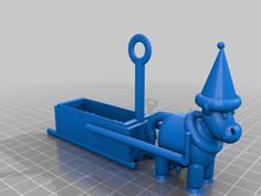 Christmas Cow 3D Printer Model