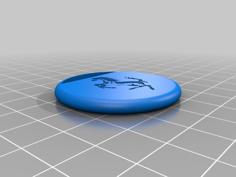 Small Simple Ferrari Keyring 3D Printer Model