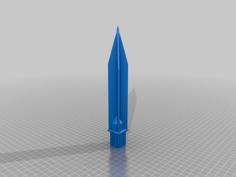 Hampton Bay Solar Light Stake 3D Printer Model