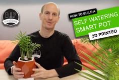 Automatic Smart Plant Pot – (DIY, 3D Printed, Arduino, Self Watering, Project) 3D Printer Model