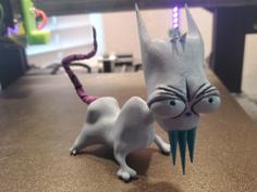 Evil The Cat 3D Printer Model