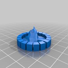 Dungeon Pegs Fire 3D Printer Model