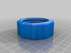 Biltema Lawn Mower Ventilated Fuel Cap 3D Printer Model