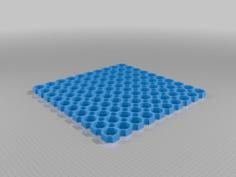 Perforated Rubber Mat 3D Printer Model