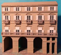 City House In H0 / HO 3D Printer Model