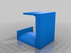 Headset Mount (Under Desk) 3D Printer Model