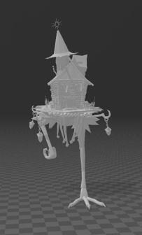 Walking House – Terrain 3D Printer Model