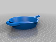 Cast Iron Skillet 3D Printer Model