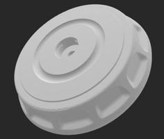 VW Mk1 Sunroof Dial 3D Printer Model