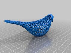 Voronoi Bird 3D Printer Model