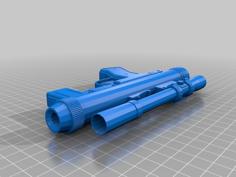 Se-14R Blaster 3D Printer Model