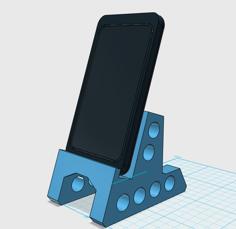 Universal Phone Stand – Fits Phones With Case 3D Printer Model