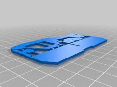 Challenger Experimental Credit Card Size 3D Printer Model