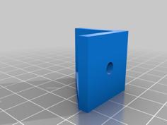 Corner Bracket For 25x25mm Extruded ALU Profile 3D Printer Model