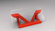 Phone Stand For IPhone 6 Plus – Remix Paradox Illusions Design – 3D Printer Model